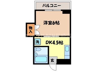 昭和町通駅 徒歩2分 3階の物件間取画像